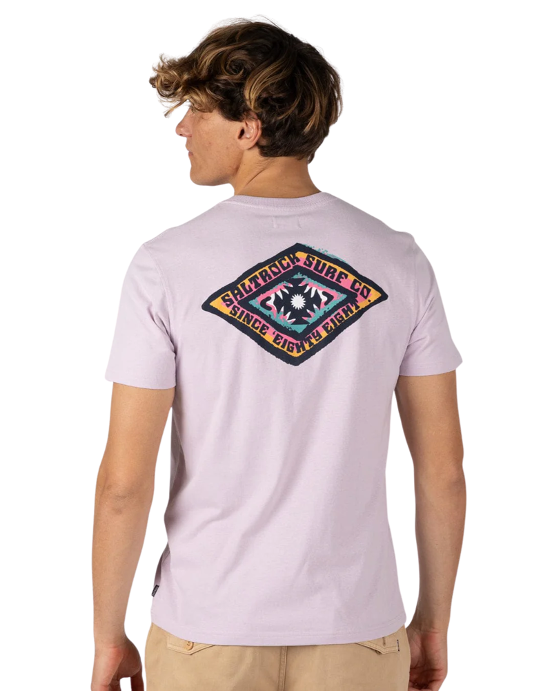 Saltrock Mens Offshore Tee in Purple-1