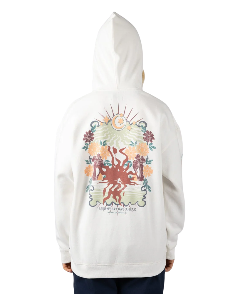 Saltrock Womens Better Days Hoody in Cream-1