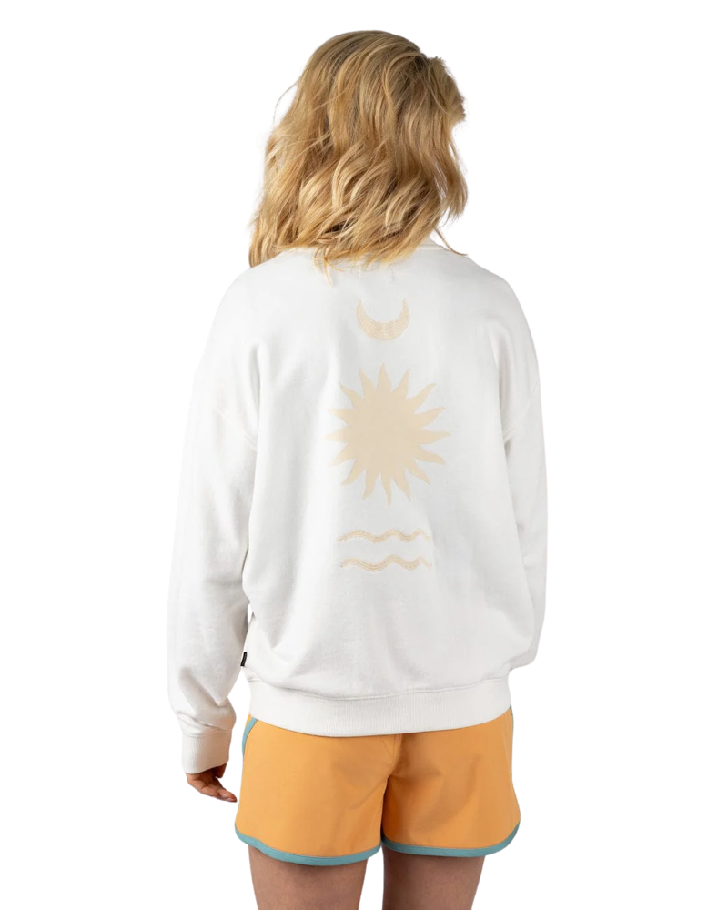 Saltrock Womens Equinox Sweater in Cream-1