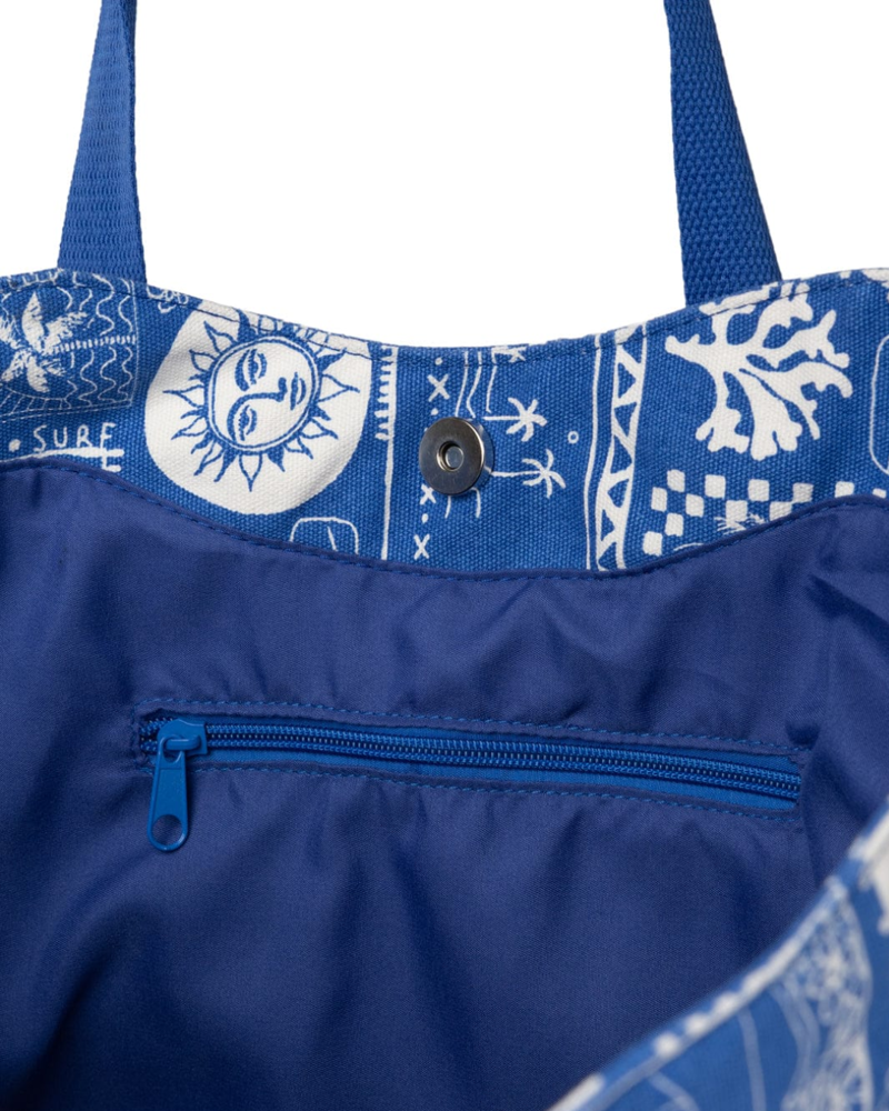 Saltrock Island Tiles Bag in Bright Blue-1