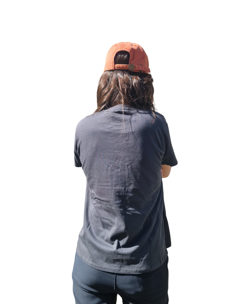 Rip Curl Womens Stringers Tideline Desto Strandhill Tee in Washed Black-1