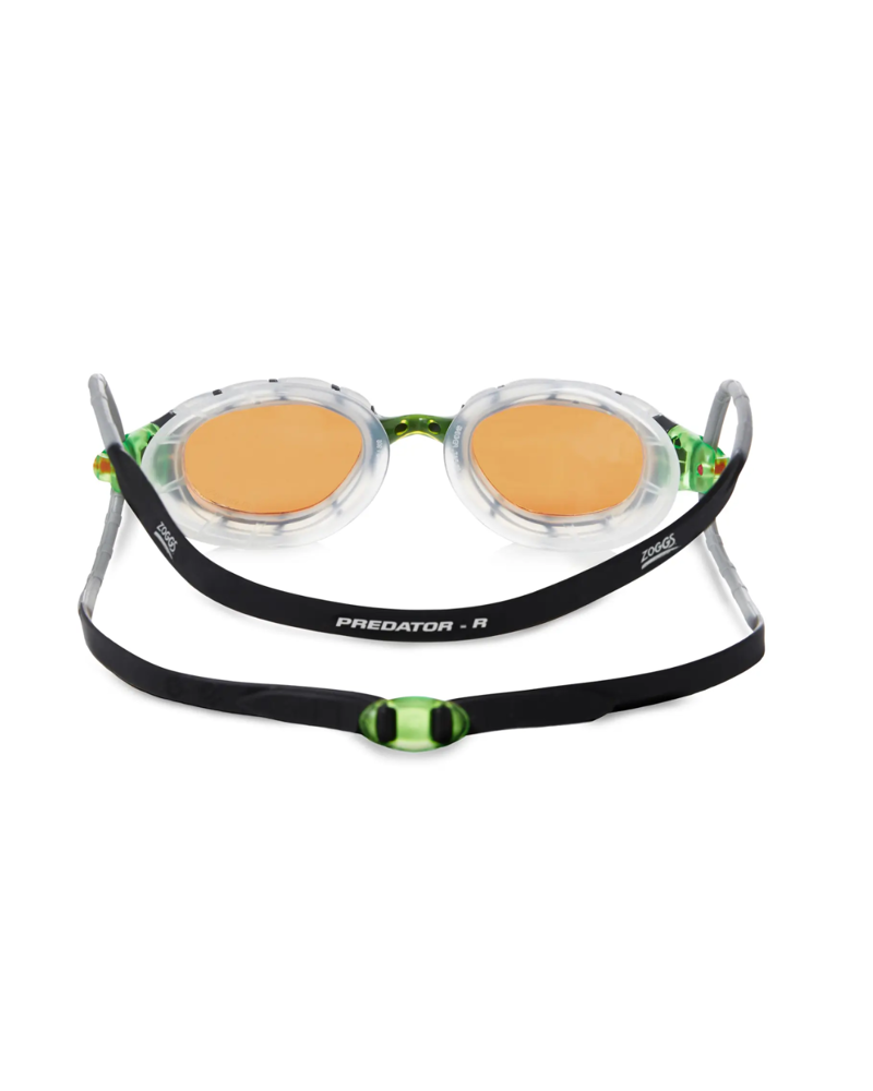 Zoggs Predator Polarized Ultra Small Fit in Metallic Grey-3