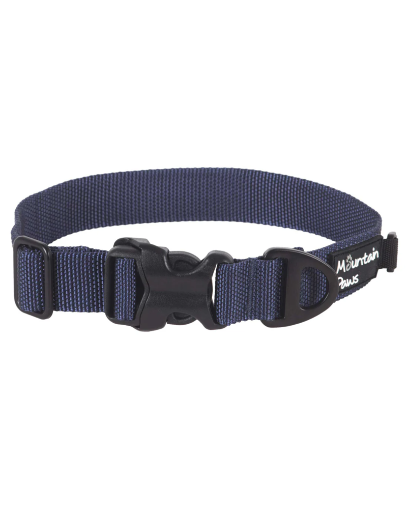Mountain Paws Extra Tough Dog Collar in Navy