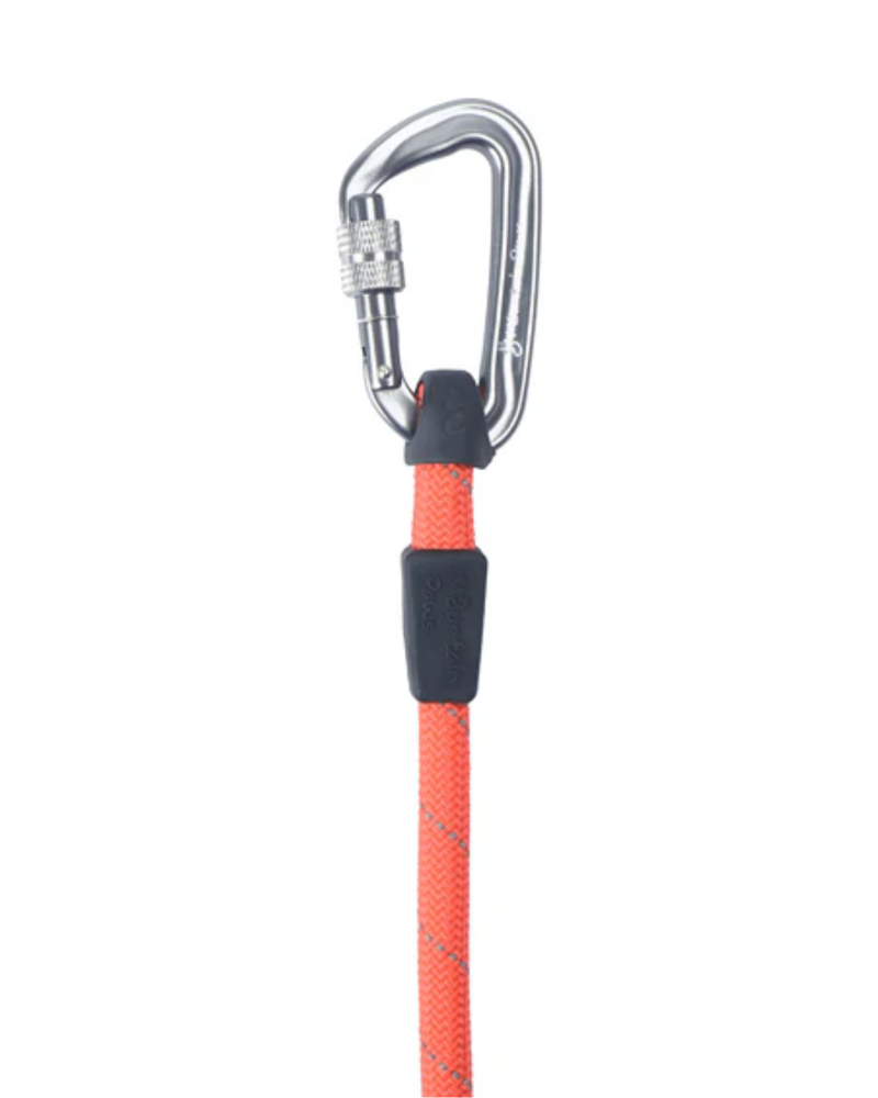 Mountain Paws Rope Dog Lead in Orange-1