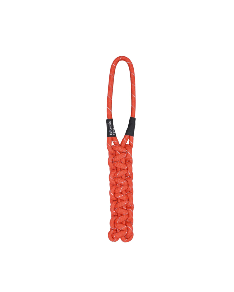 Mountain Paws Braided Chew Rope Dog Toy in Orange