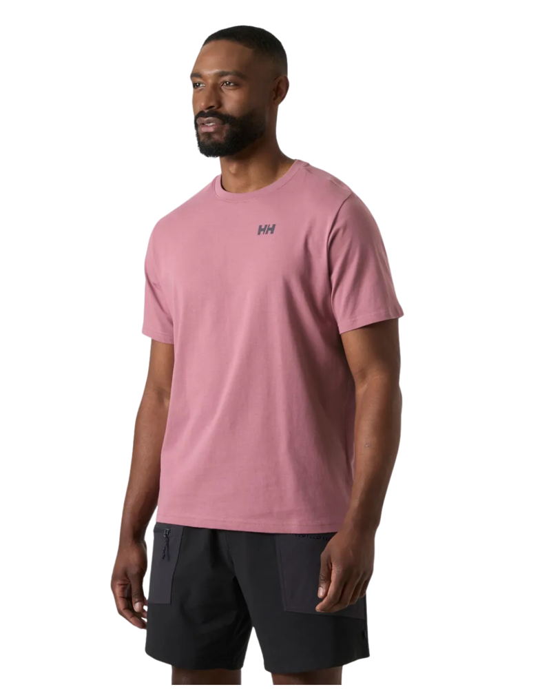 Helly Hansen Mens Massif Graphic T-Shirt in Wildberry