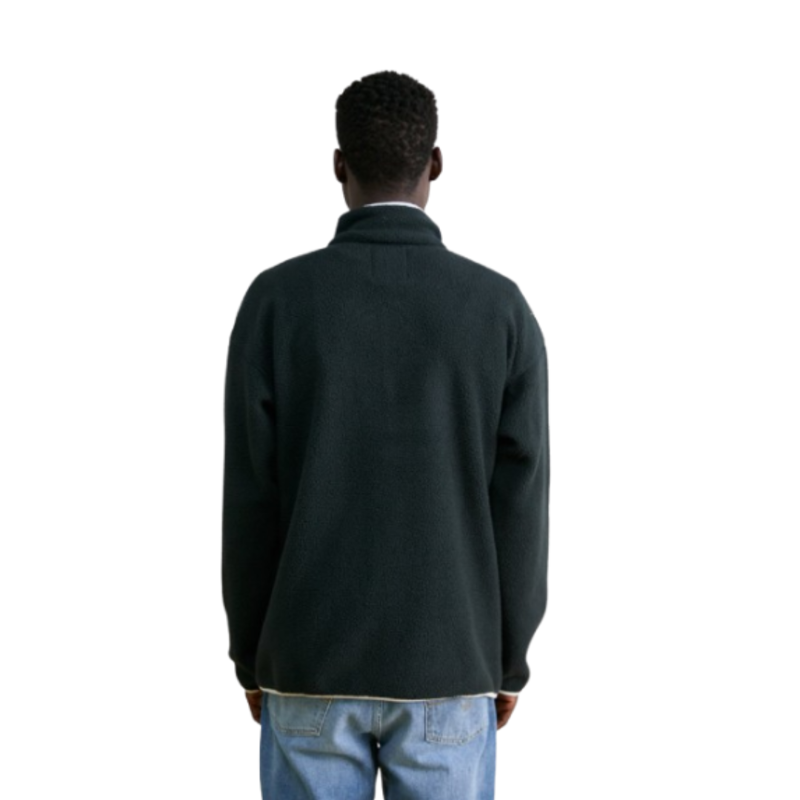 Columbia Mens Helvetia II Half Snap Fleece in Black-1