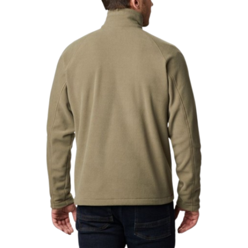 Columbia Mens Fast Trek III Half Zip Fleece in Stone Green / Shark-1
