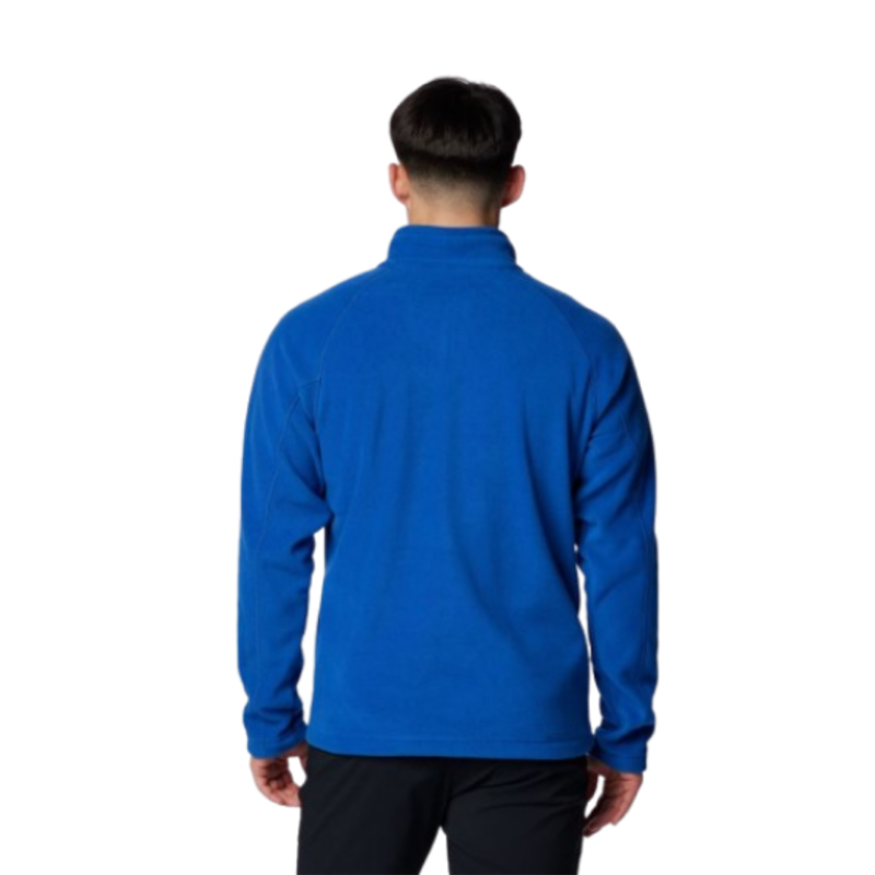 Columbia Mens Fast Trek III Half Zip Fleece in Mountain Blue-1
