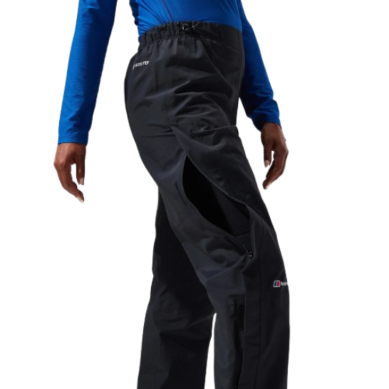 Berghaus Womens Hillwalker Overtrousers Regular Fit in Black-1