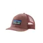 Patagonia P-6 Logo LoPro Trucker Hat in Dulse Mauve