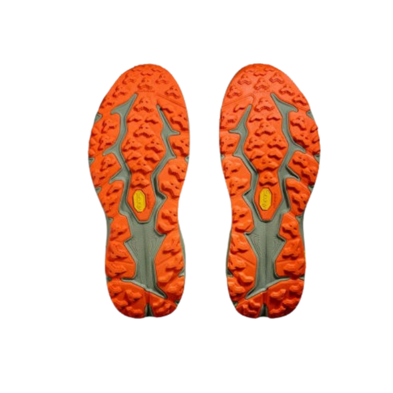 Hoka Mens Speedgoat 6 in Antique Olive / Squash-3