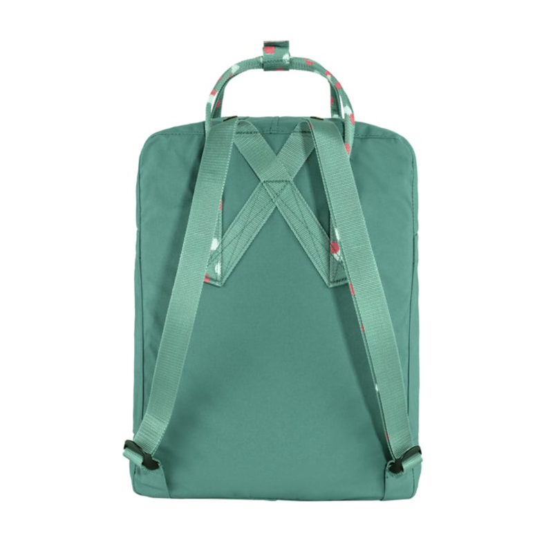 Fjallraven Kanken Backpack in Frost Green/Confetti Pattern-1