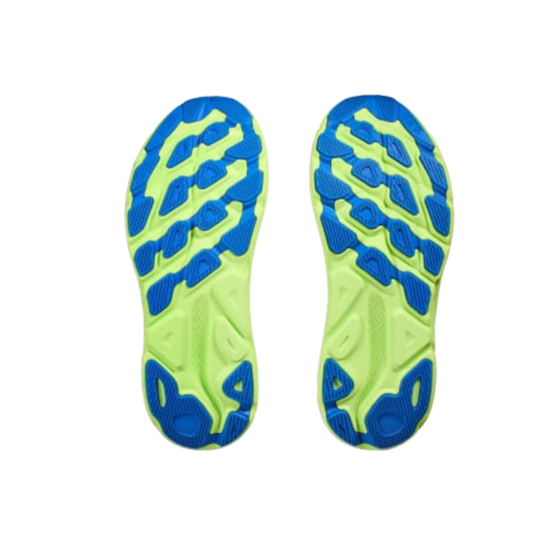 Hoka Mens Clifton 9 In Stardust / Electric Cobalt-3