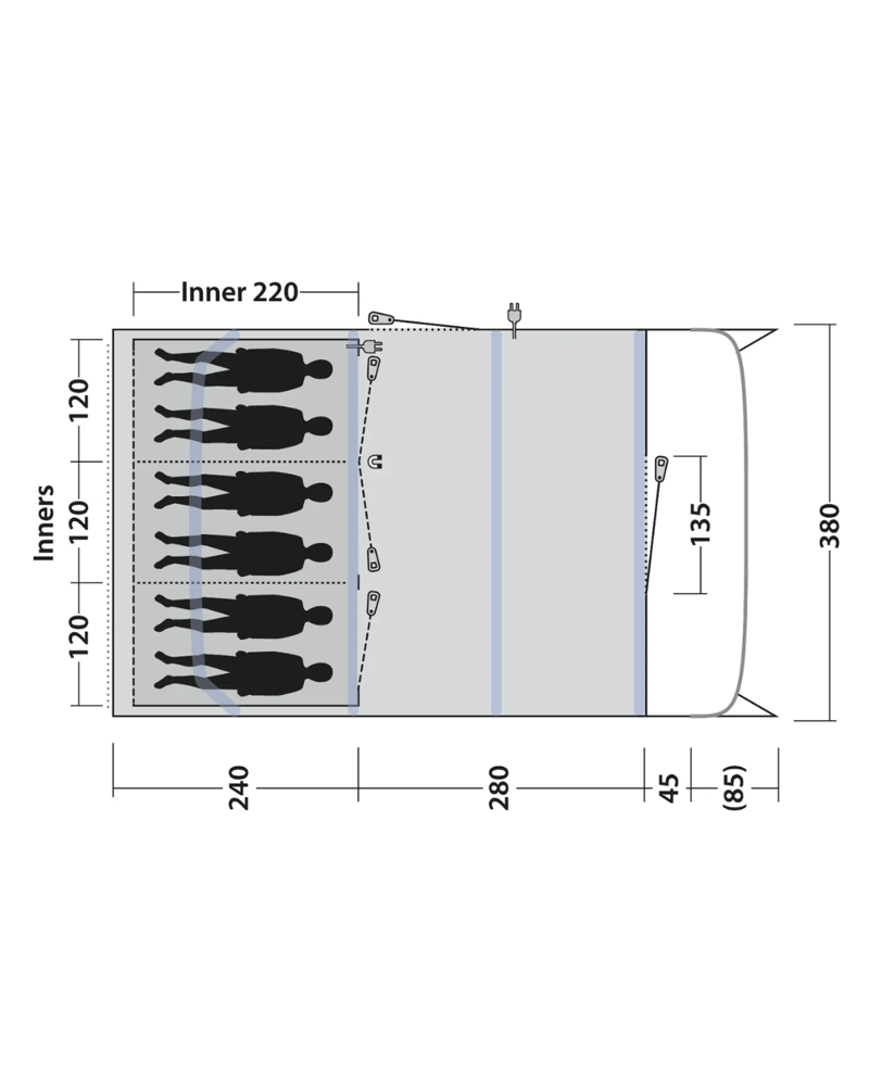 Outwell Colorado 6 Air-2