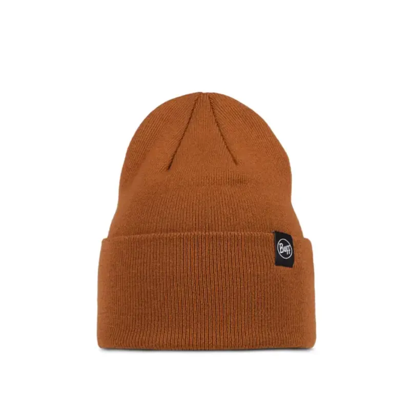 Buff Knitted Lilon Beanie in Copper
