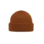 Buff Knitted Lilon Fisherman Beanie in Copper