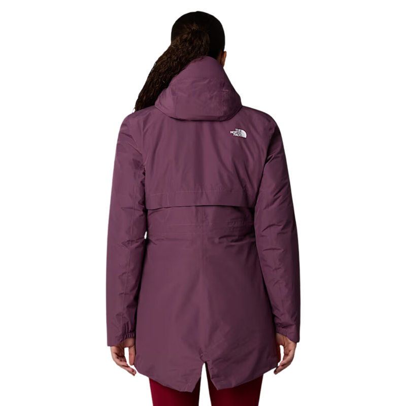 The North Face Womens Hikesteller Insulated Parka in Midnight Mauve-1