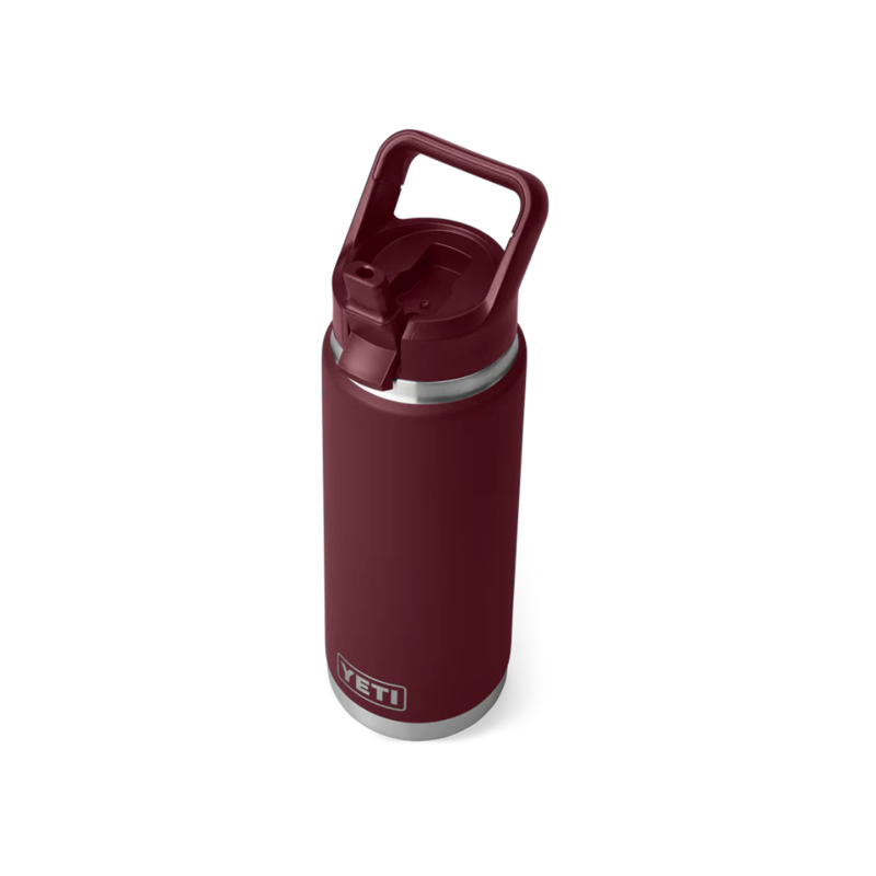 Yeti Rambler 26oz Straw Bottle in Wild Vine Red-1