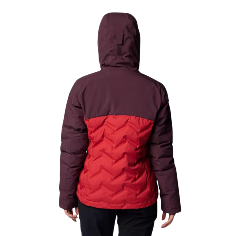 Columbia Womens Grand Trek III Down Jacket in Daredevil / Moonvista-1