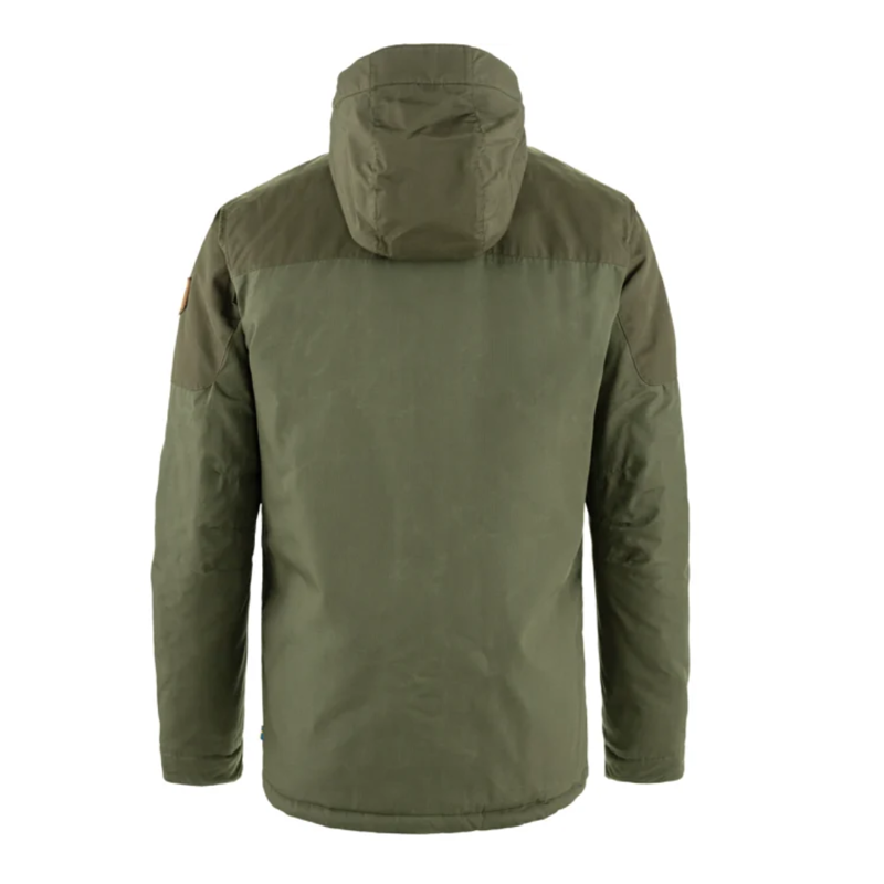 Fjallraven Mens Skogsö Padded Jacket in Laurel Green-1