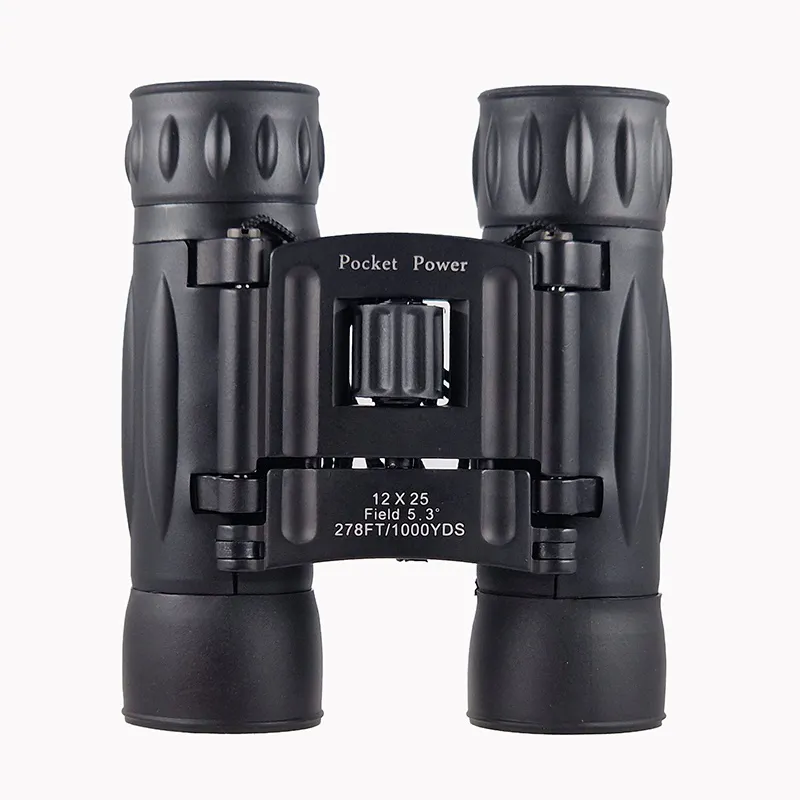 Visionary Pocket Power 12x25 Binoculars in Black