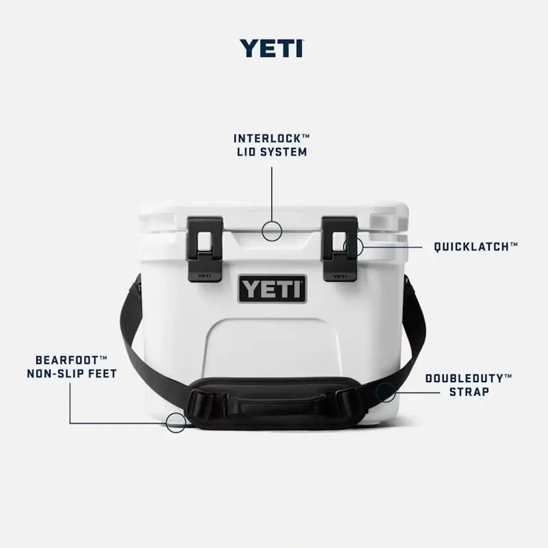 Yeti Roadie 15 Hard Cooler in Stag Red-8