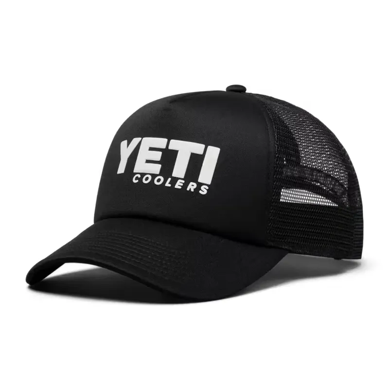 Yeti Coolers Foam Trucker Hat in Black