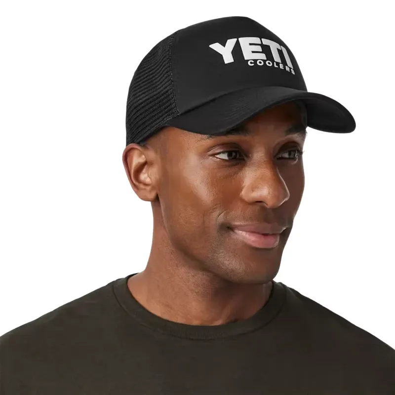 Yeti Coolers Foam Trucker Hat in Black-4