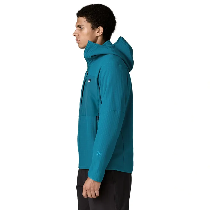 Patagonia Men's R2 TechFace Hoody in Glacial Blue-3