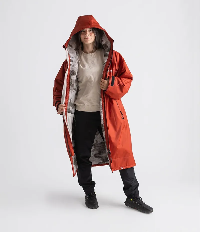 Dryrobe Advance Long Sleeve Robe in Burnt Orange-8
