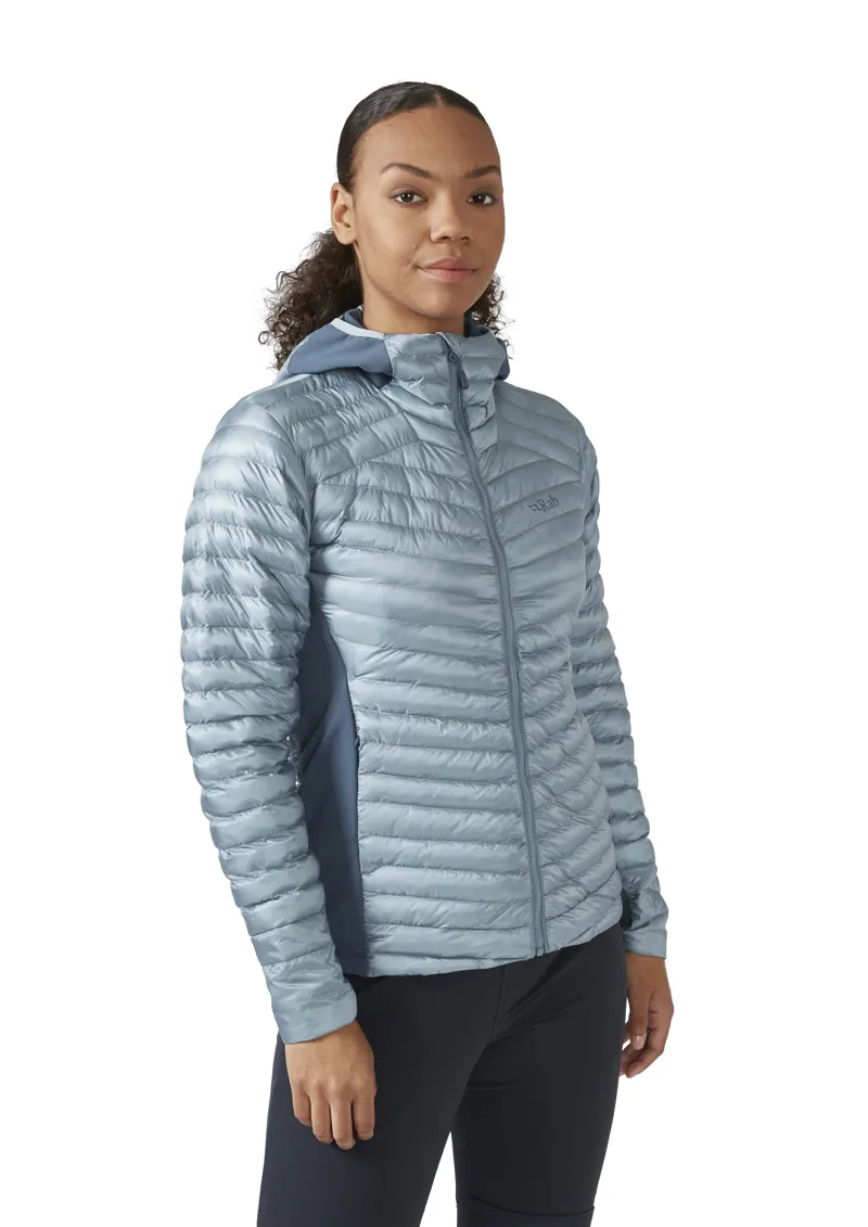 Rab cirrus top flex hoody steel