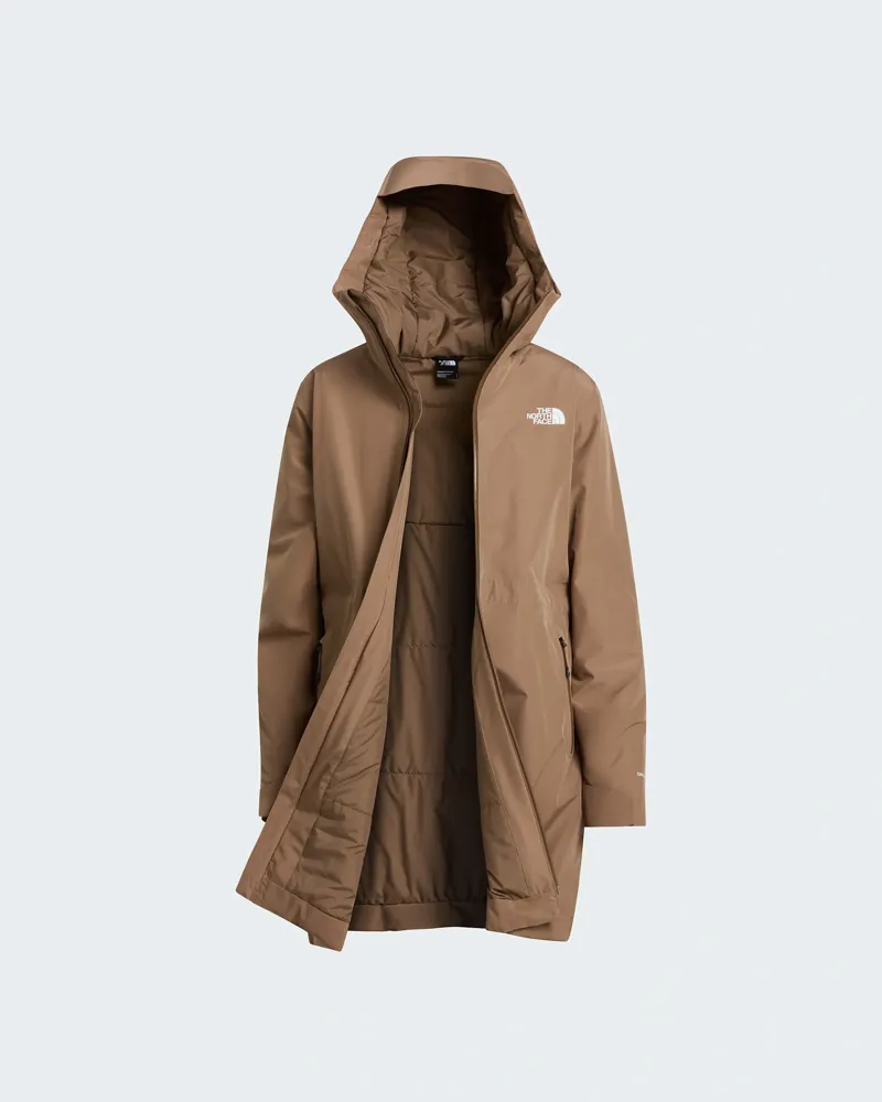 The North Face Women's Hikestellar Insulated Parka in Garnet-1