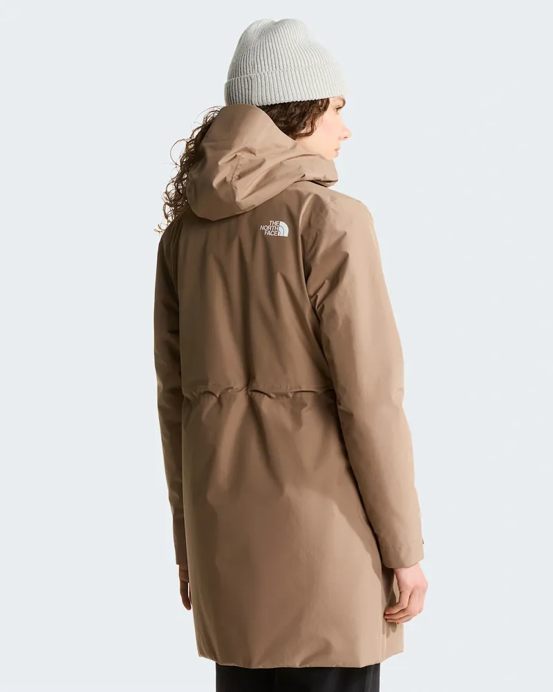 The North Face Women's Hikestellar Insulated Parka in Garnet-4