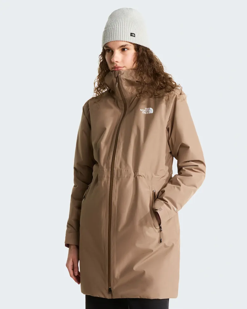 The North Face Women's Hikestellar Insulated Parka in Garnet-2