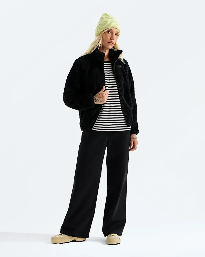 The North Face Women's Osito Evolve Full Zip Jacket in TNF Black-6