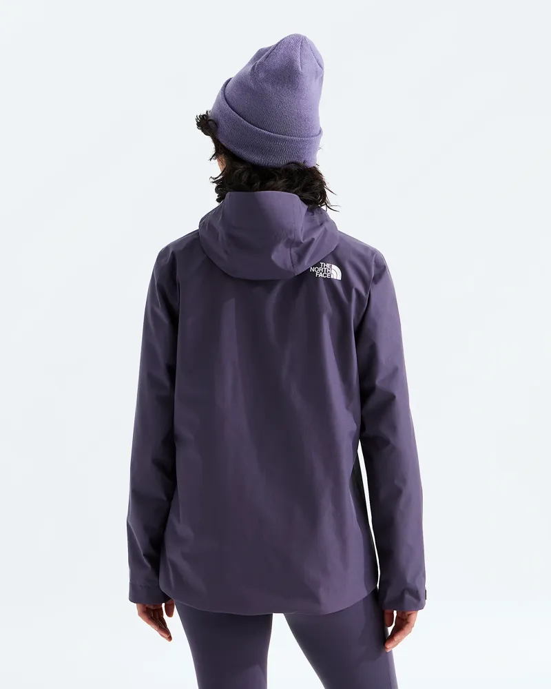 The North Face Womens Quest Triclimate Jacket in Endless Dusk / Grounded Plum-3