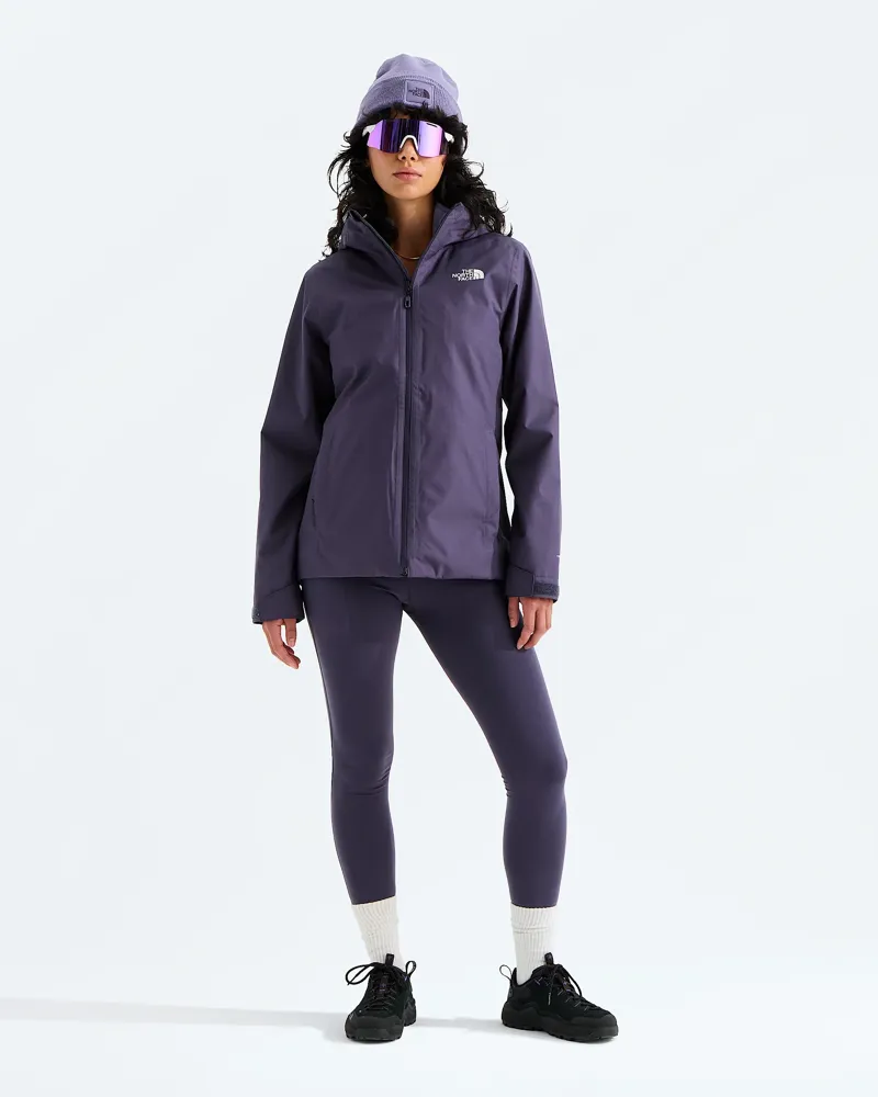 The North Face Womens Quest Triclimate Jacket in Endless Dusk / Grounded Plum-1