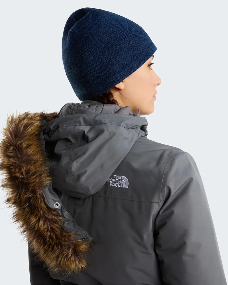 The North Face Women's Zaneck Parka in Smoked Pearl-8