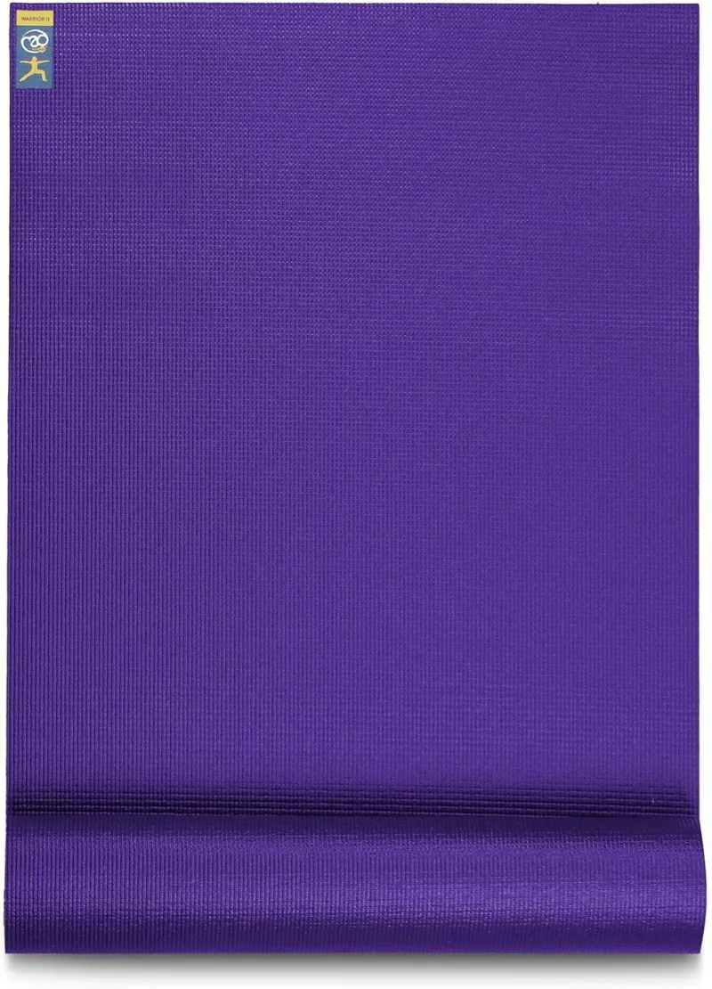 Yoga Mad Warrior II Plus Yoga Mat 6mm in Purple-1