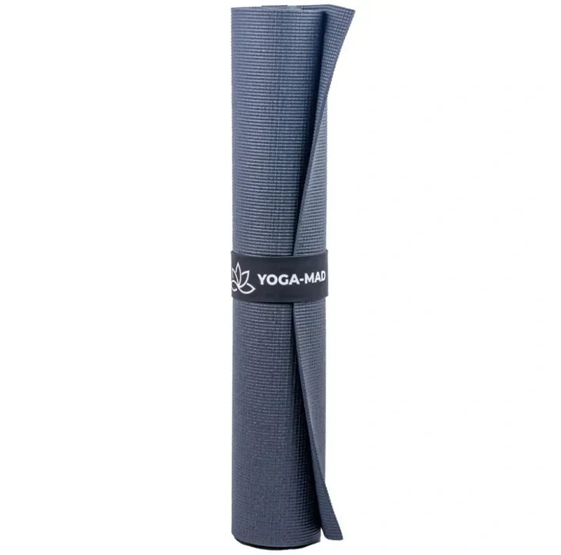 Yoga Mad Yoga Mat Slap Band in Black