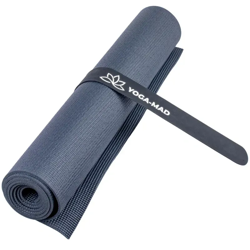Yoga Mad Yoga Mat Slap Band in Black-2