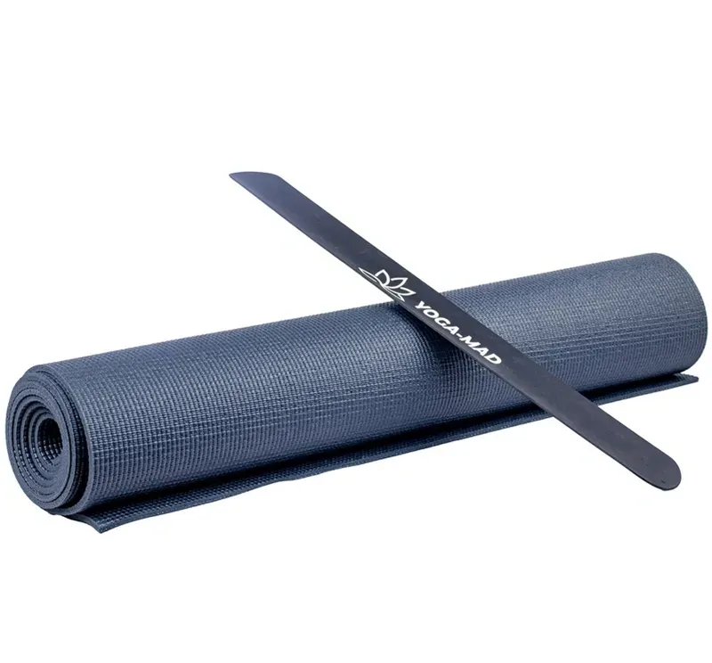 Yoga Mad Yoga Mat Slap Band in Black-3