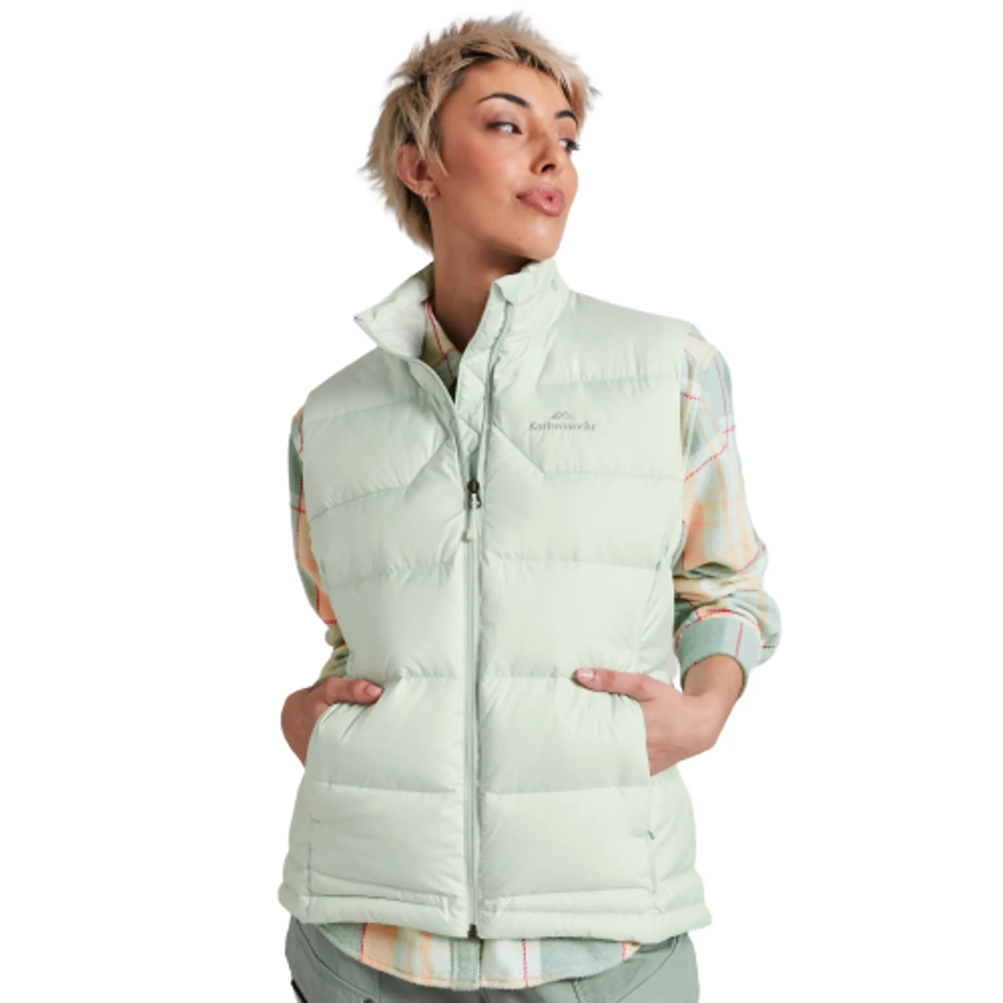 Kathmandu Women s Epiq Down Vest V2 Frosted Mint