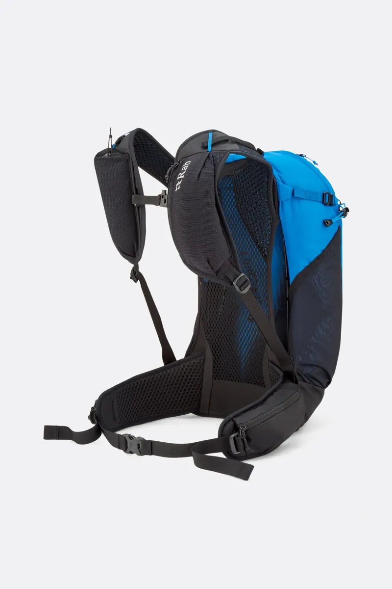 Rab Airox 24 Daypack Medium in Maya Blue / Black-2