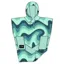 All In Womens V Poncho in Berlin Blue