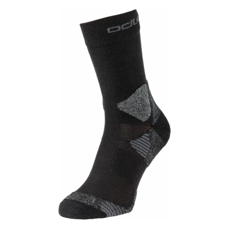 Odlo Primaloft Hike Crew Socks in Black