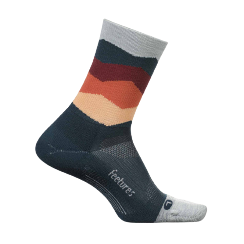 Elite Light Cushion Mini Crew in  Sunset Waves