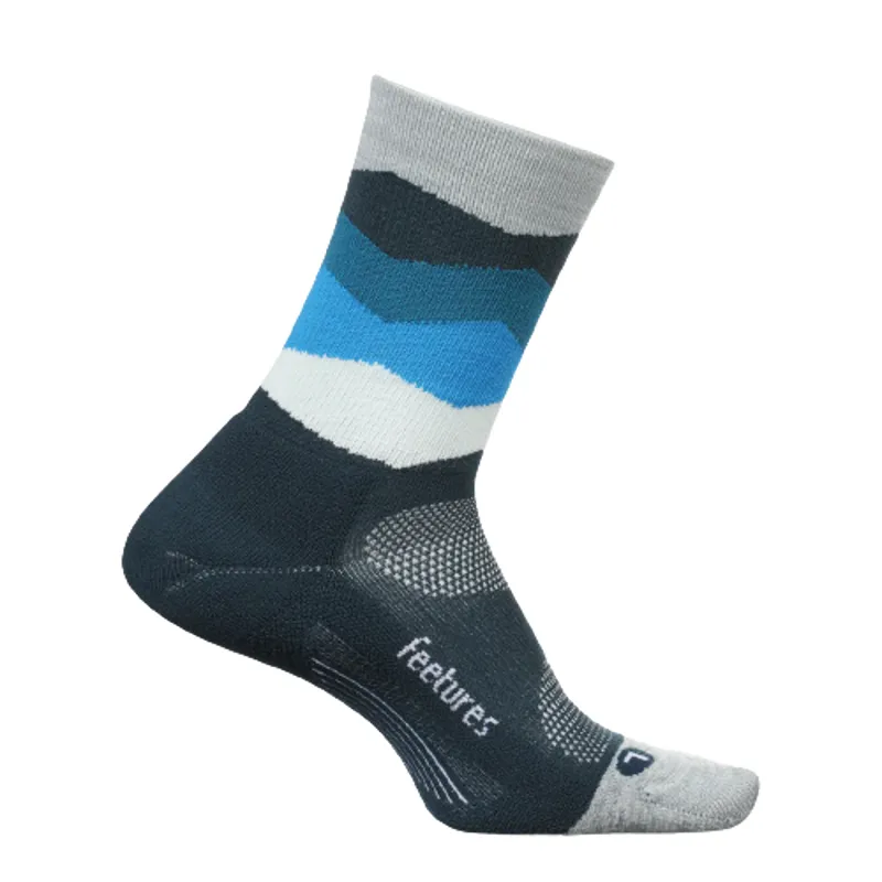 Elite Light Cushion Mini Crew in Blue Waves