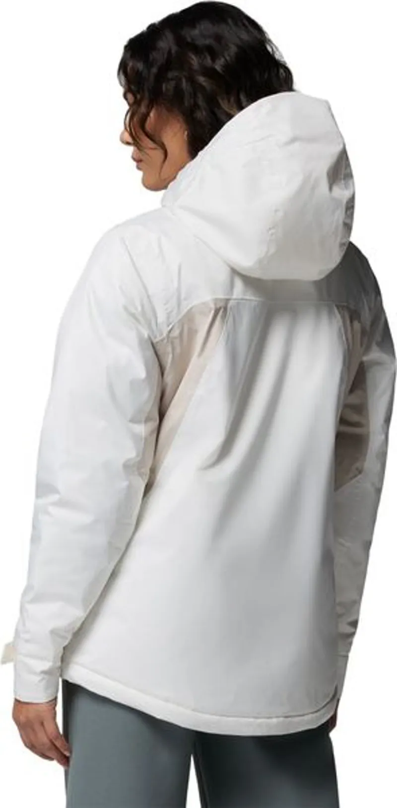 Columbia Womens Inner Limits Insulated Jacket in Sea Salt / Dark Stone / Pop Zips-4